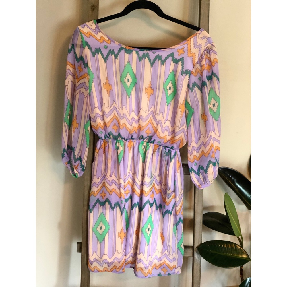 3/4 sleeve dress